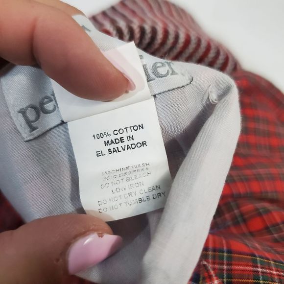 Petit Atelier Smocked royal long sleeve holiday dress toddler girl size 4 - Picture 4 of 10